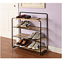 Four-layer shoe rack