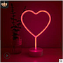 LED neon battery + usb with base