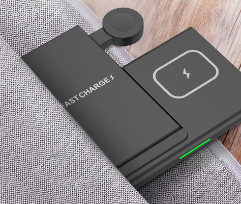 G603 three in one wireless charger (mobile phone 15W + headset 5W + Watch 3W)