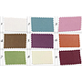 Velvet linen curtain cloth