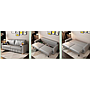 Sofa bed-microfiber leather-225*89*76cm