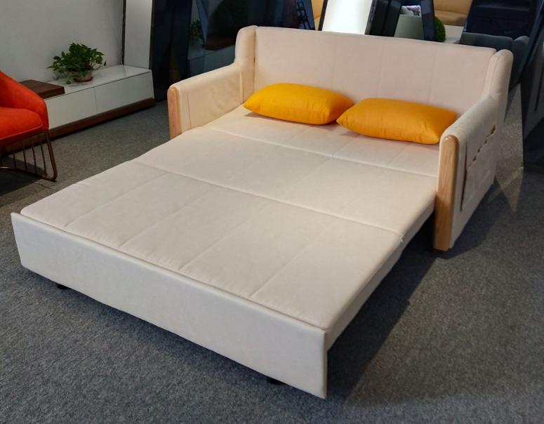 Sofa bed-cotton linen-198*90*82cm