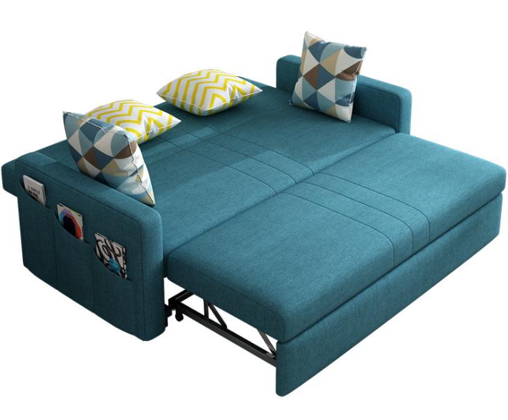 Sofa bed-cotton linen-205*85*90cm