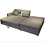 Sofa bed-cotton linen-265*160*85cm