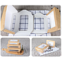 Customized Kraft Food Window Box 760ml