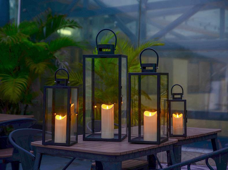 Lantern Lamp-27*25*76cm