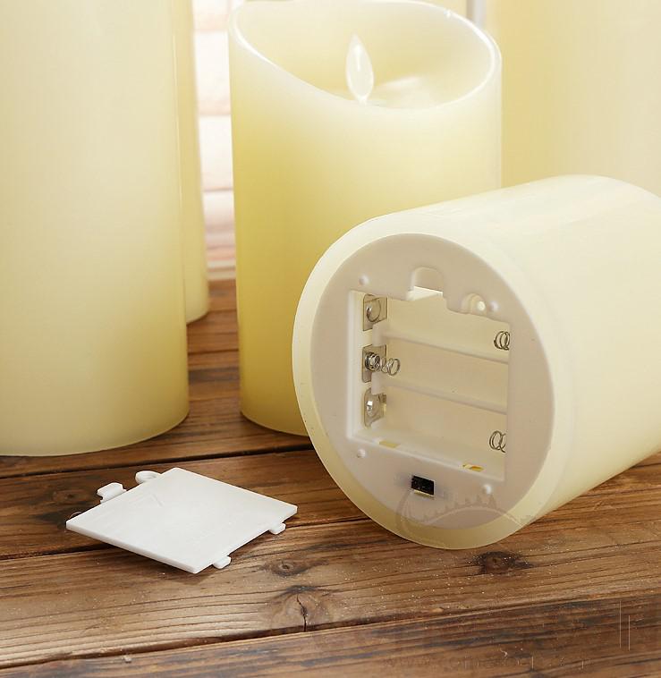 LED Candle-D10*10 cm-3*AAA Battery
