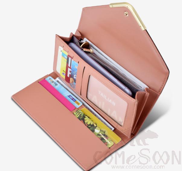 Wallet-PU,19.1*9.4*3.3cm