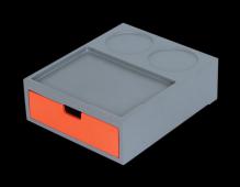 Orange consumable box