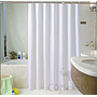 150g Plain White Shower Curtain Waterproof Shower Curtain Impermeable Hanging Curtain-120* 180cm