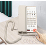 Guest Room Telephone - Black/Silver