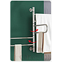 Electric Towel Drying Silvery,Rack,Rock Plate,600*450*100mm