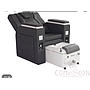 Massage Chair With Armrest And Groove,Leather，125 * 105 * 90 cm