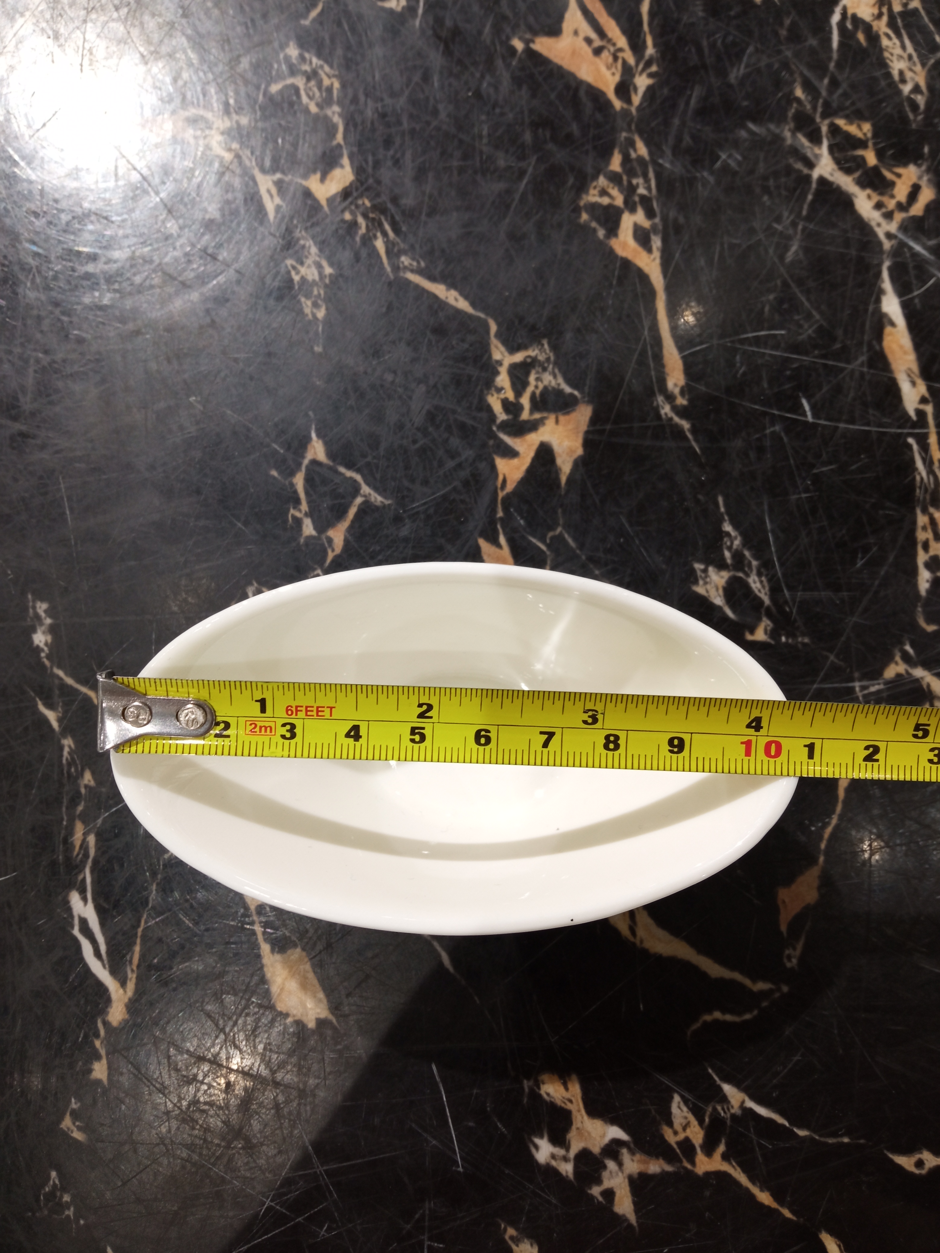 Oval Sauce Dish 4.2&quot; Boat Mini Bowl