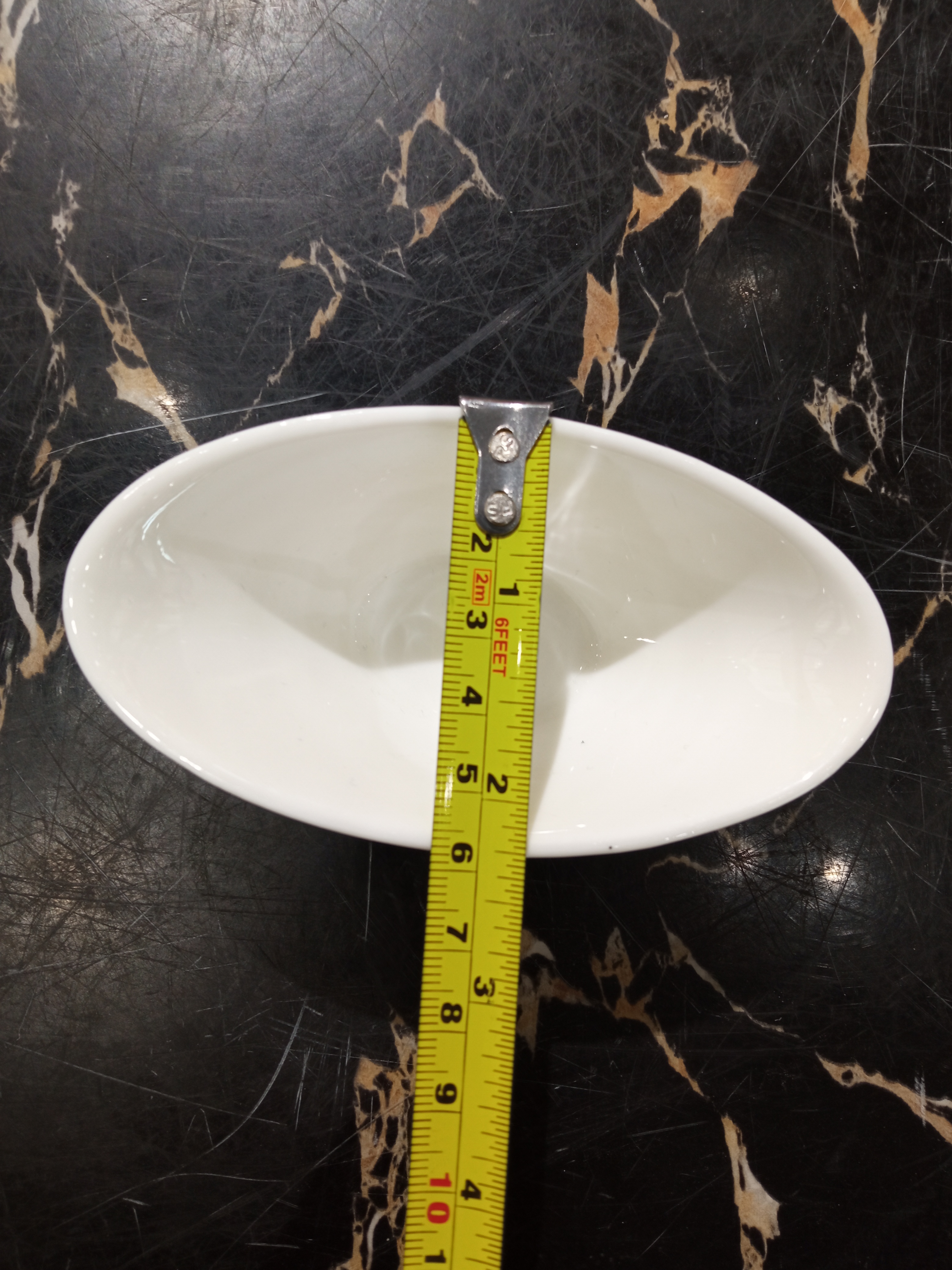 Oval Sauce Dish 4.2&quot; Boat Mini Bowl