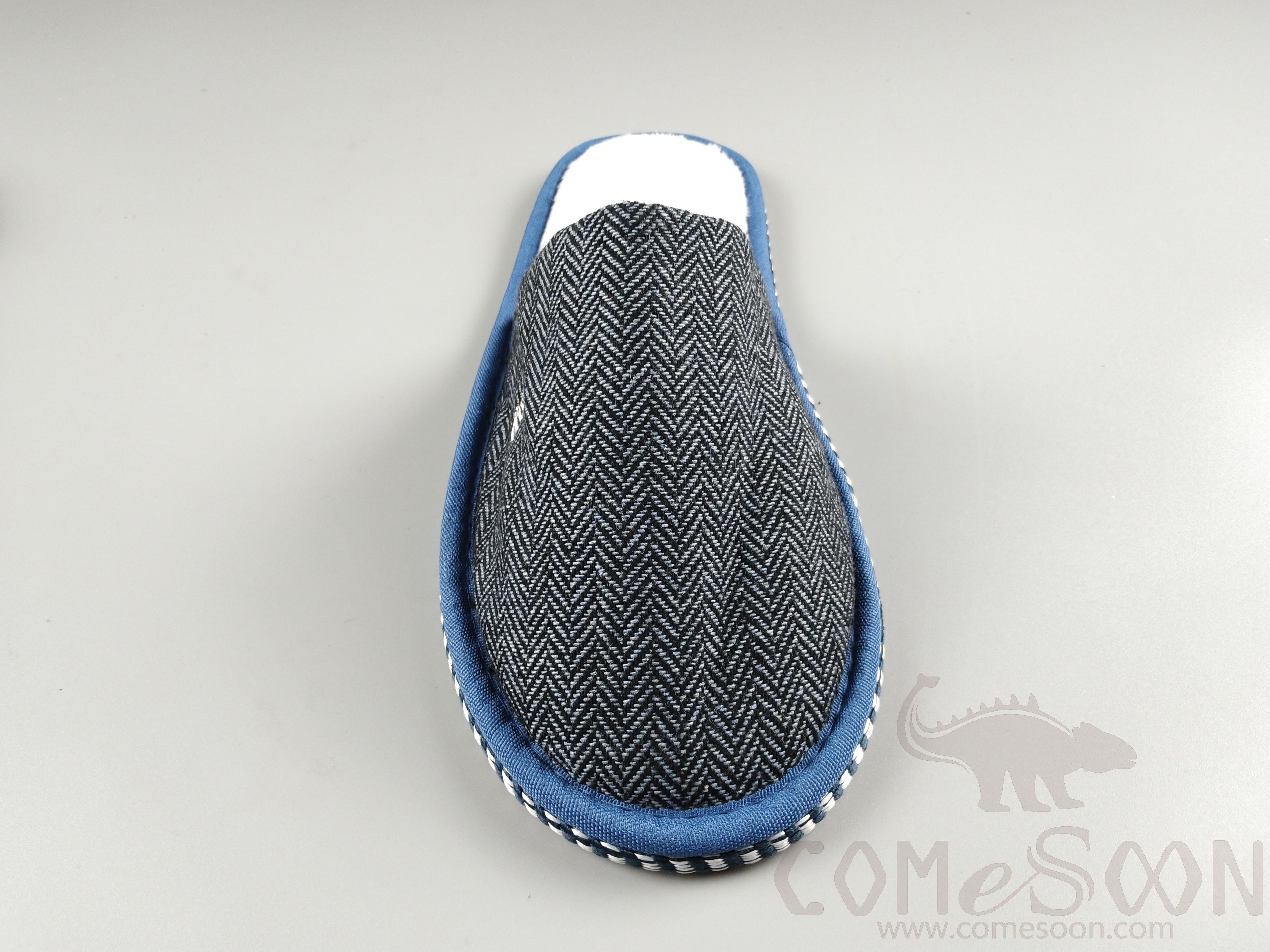 Slippers, White Plush Composite,L29.5*W11.5*4mm
