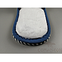 Slippers, White Plush Composite,L29.5*W11.5*4mm