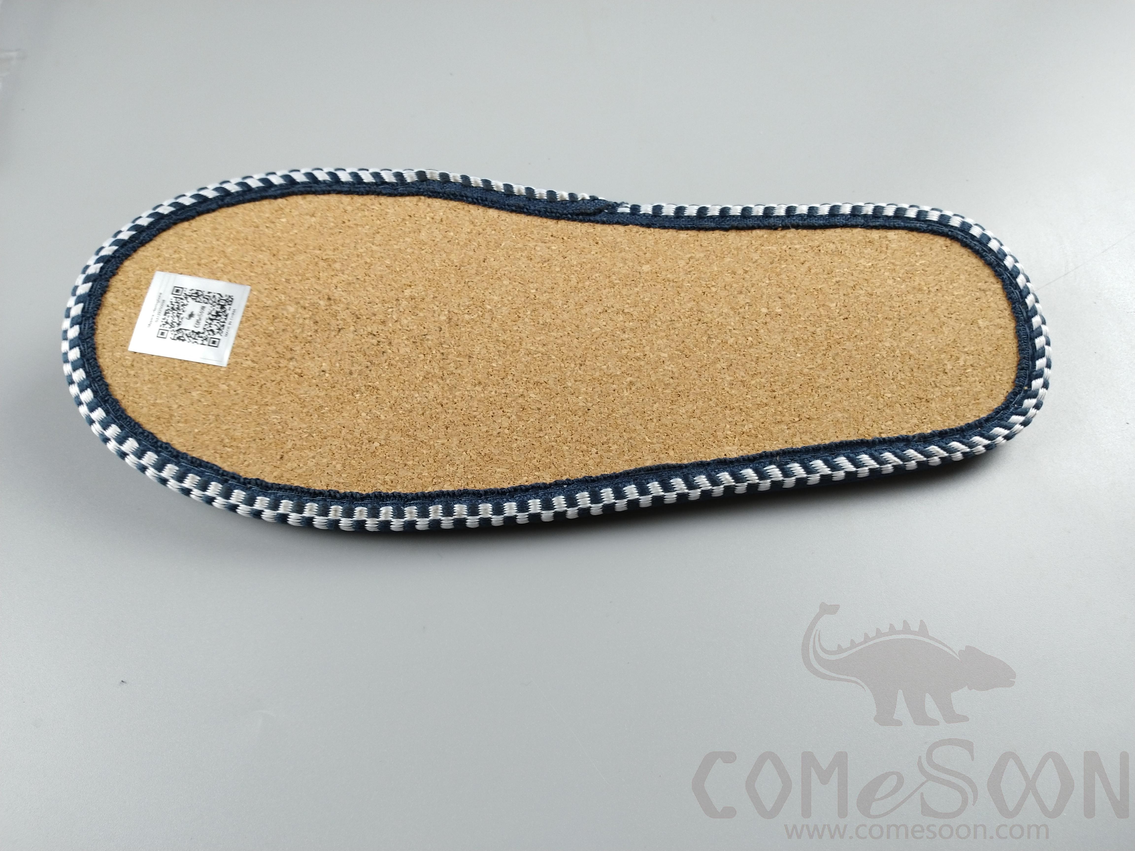 Slippers, White Plush Composite,L29.5*W11.5*4mm