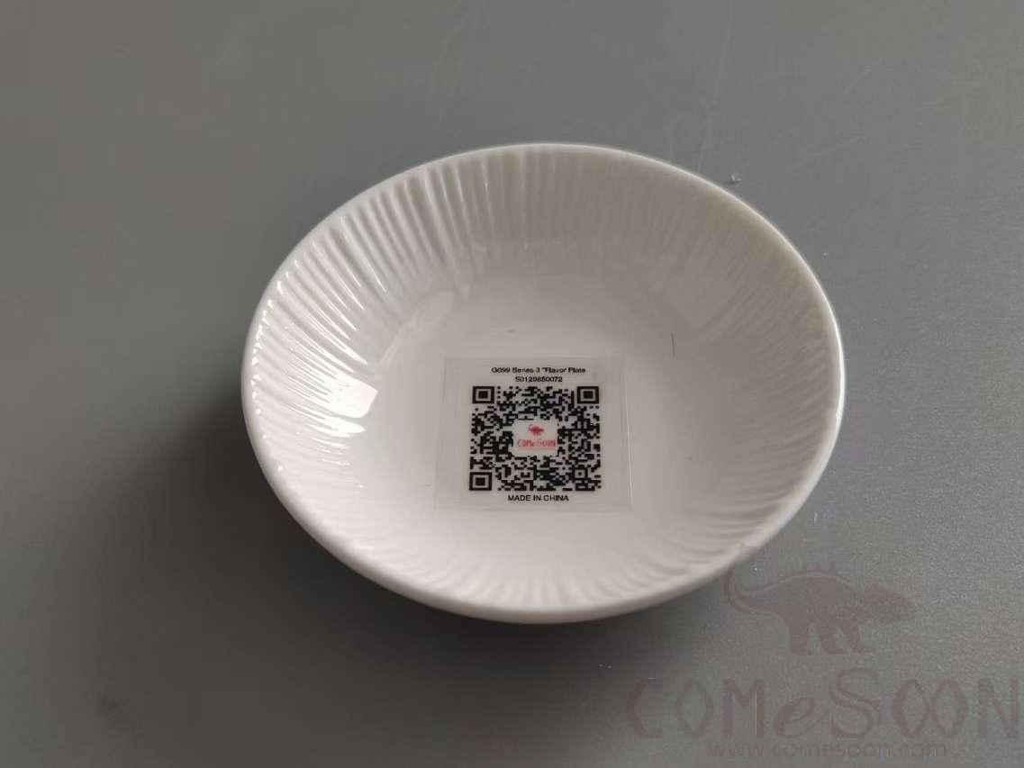 G099 Series 3 &quot;Square Plate - White