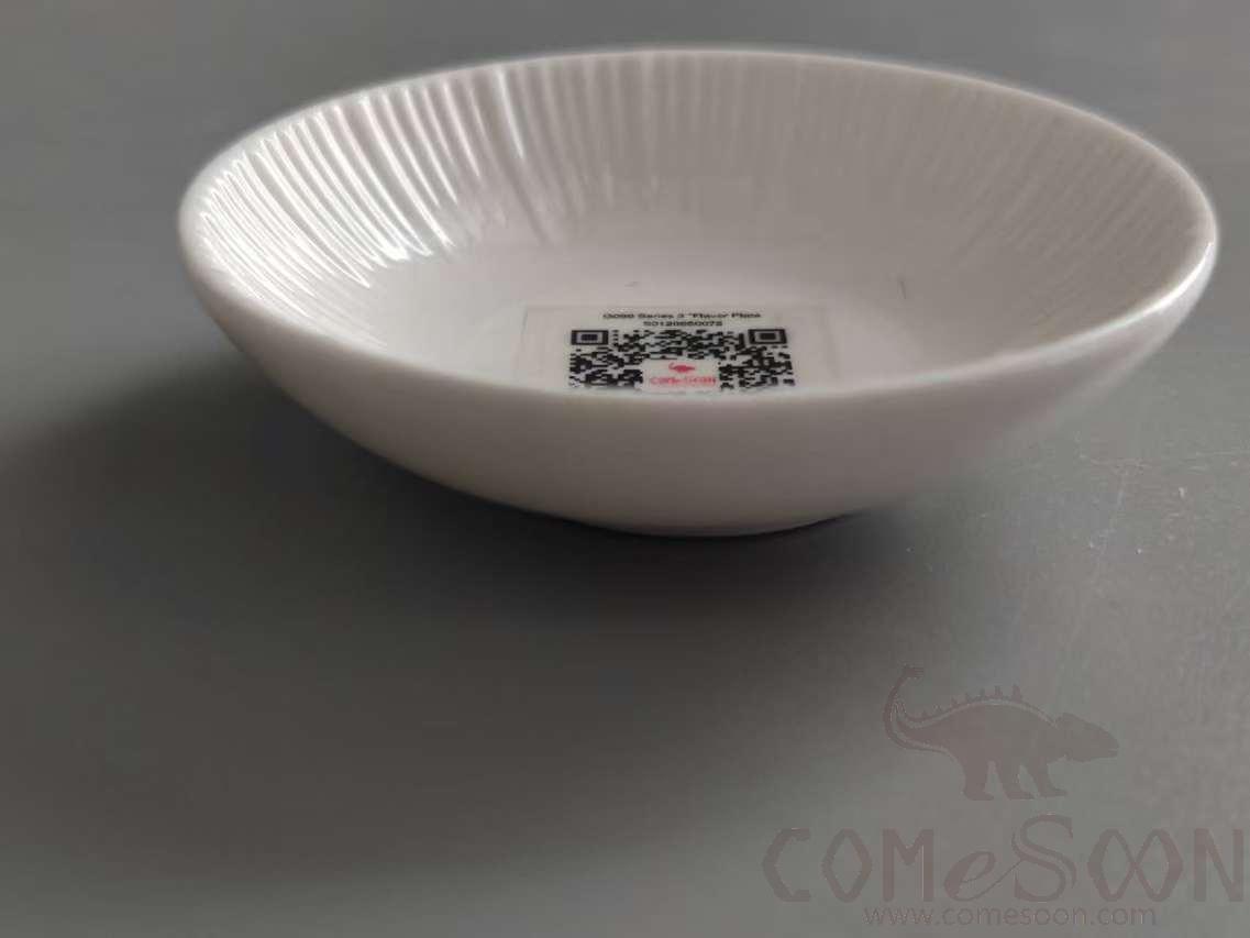 G099 Series 3 &quot;Square Plate - White