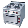 4-Burner Electric range with oven