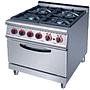 4-Burner Gas range with oven