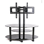 Glass TV cabinet