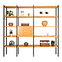 Metal five-shelf