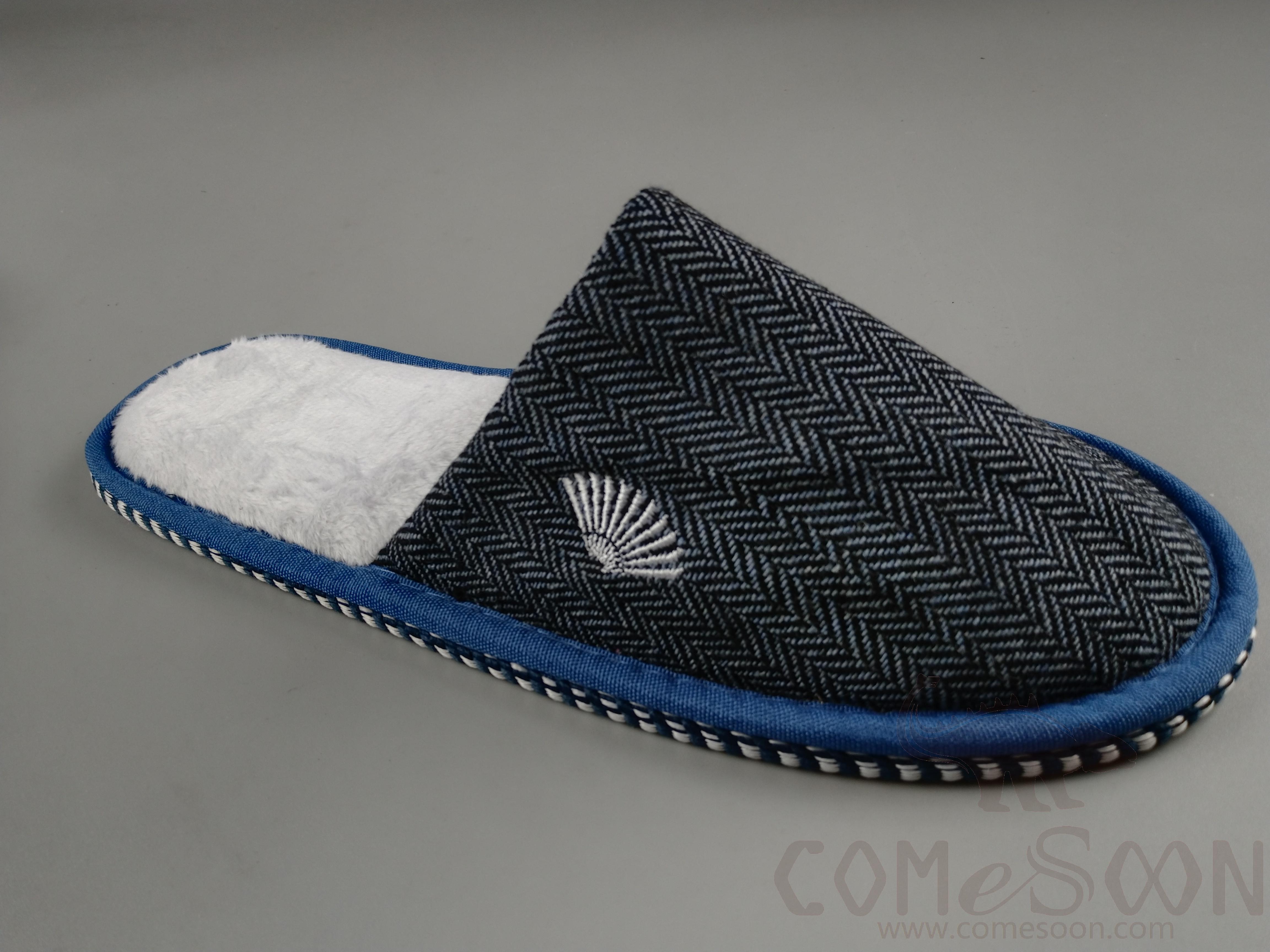 Slippers, White Plush Composite,L29.5*W11.5*4mm
