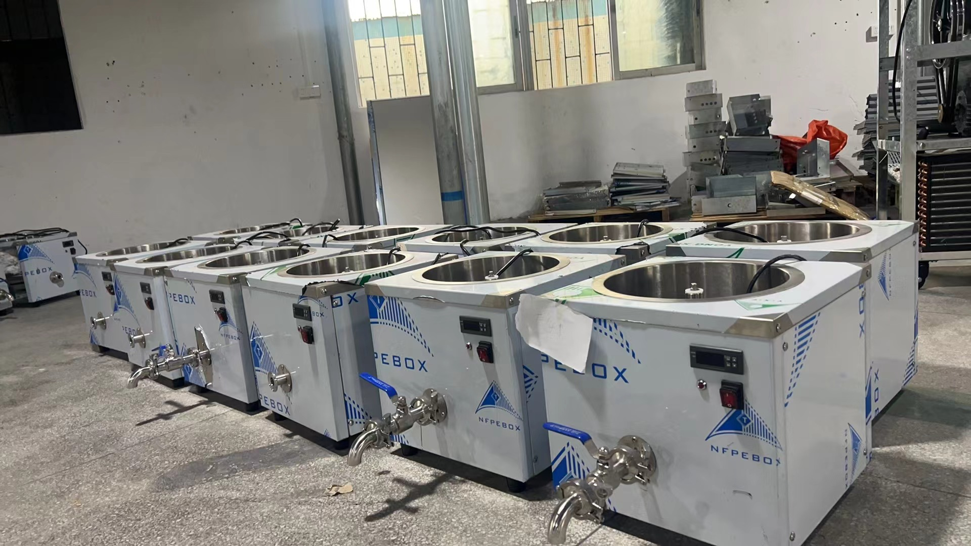 Ice Cream Sterilizer/Pasteurizer Machine, 1350W, 40*40*45cm, 14L