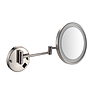 Led Foldable Cosmetic Mirror-Plug / Single-Sided Mirror - Brushed surface - 8 inch (20cm) Single - Copper + SUS304