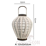 Lantern Floor Lamp-D32*H52cm