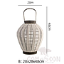 Lantern Floor Lamp-D28*H48cm