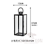Lantern Lamp-13*13*37cm