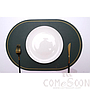 Placemat With Gold Border，PU，30*45 CM