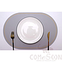 Placemat With Gold Border，PU，30*45 CM
