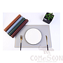 Placemat With Gold Border，PU ，L30*W45 CM
