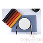 Placemat With Gold Border，PU ，L30*W45 CM