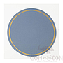 Coaster With Gold Border,PU，D10.2CM
