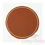 Coaster With Gold Border,PU，D10.2CM