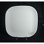 G099 Series 8" Square Plate - White