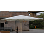 Outdoor Umbrella,4*4M,Aluminum Alloy Baking White Paint,283Gpu Coating