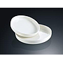 Irregular Shape White Tableware YYyp Series- Dish 8.25"