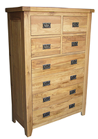4+4 drawer chest