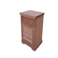 039 oak bedside table