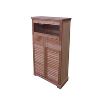039 oak chest of drawers