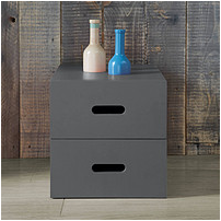 MDF double storage cabinet, coffee table