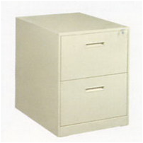 Narrow frame two bucket card cabinet