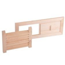 Sauna Accessories Shutter + Vent Set