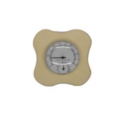 Plum Blossom Thermohygrometer (Poplar)